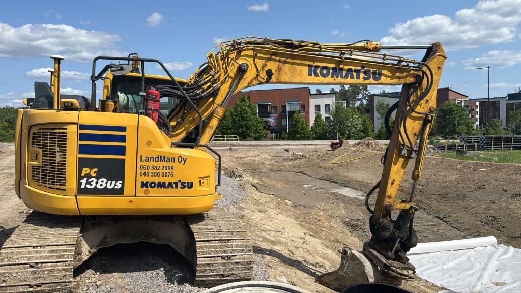 Komatsu PC 138 US Roomikekskavaatorid