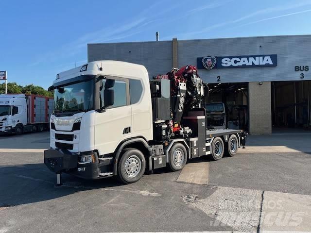 Scania R 560 Kraanaga veokid