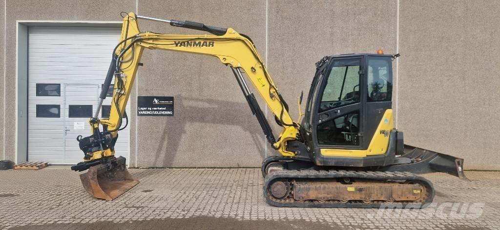 Yanmar VIO80 Roomikekskavaatorid