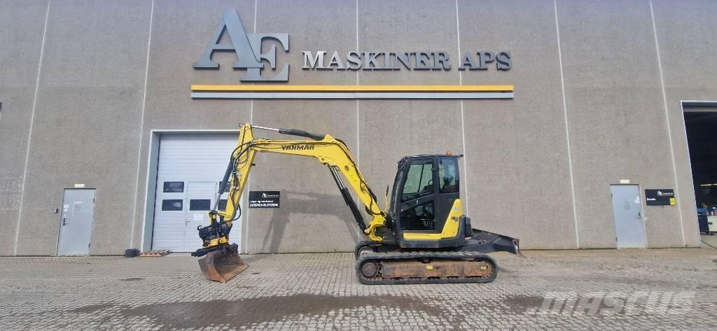 Yanmar VIO80 Roomikekskavaatorid