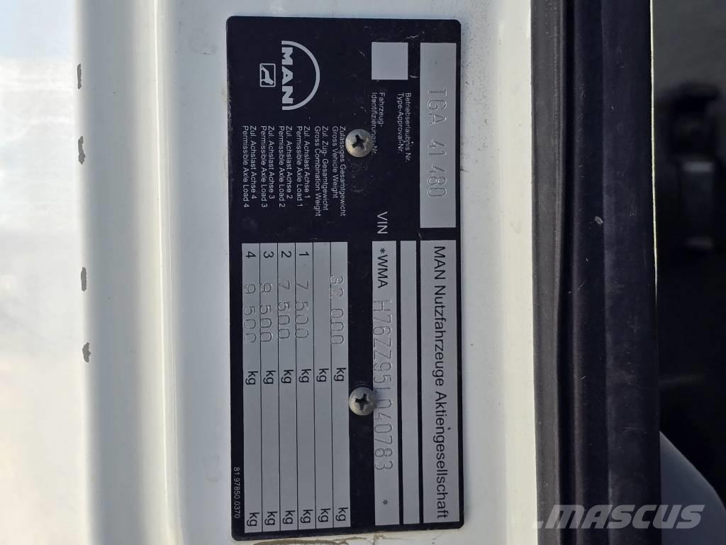 MAN TGA 41.480 Raamautod