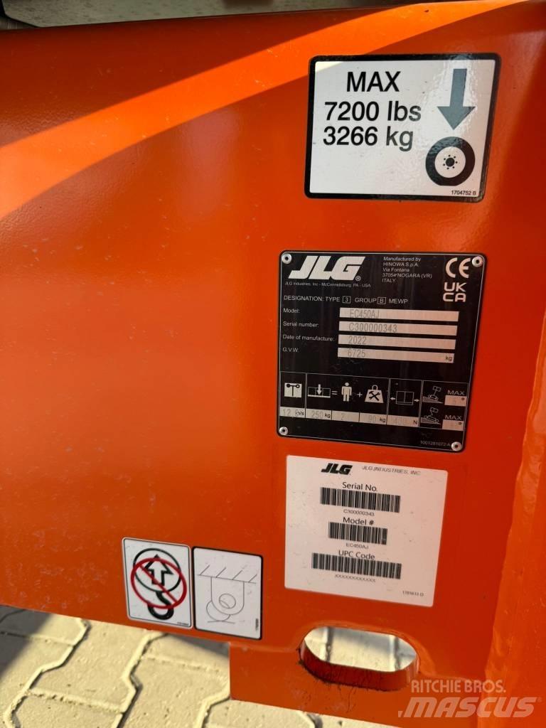JLG EC450AJ Iseliikuvad poomtõstukid