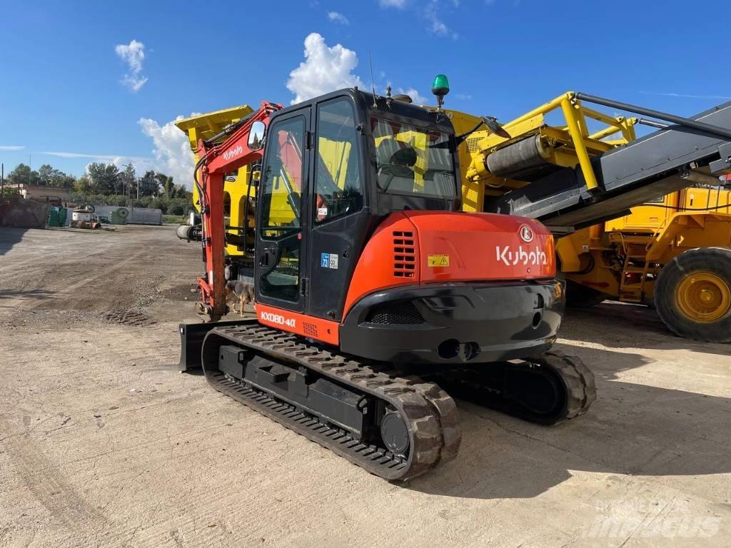 Kubota KX 080-4 Väikeekskavaatorid 7t-12t