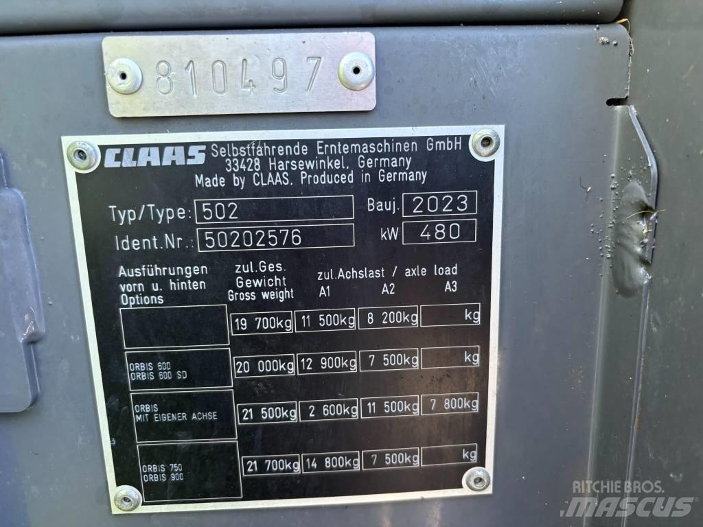 CLAAS Jaguar 960 4WD Silokombainid