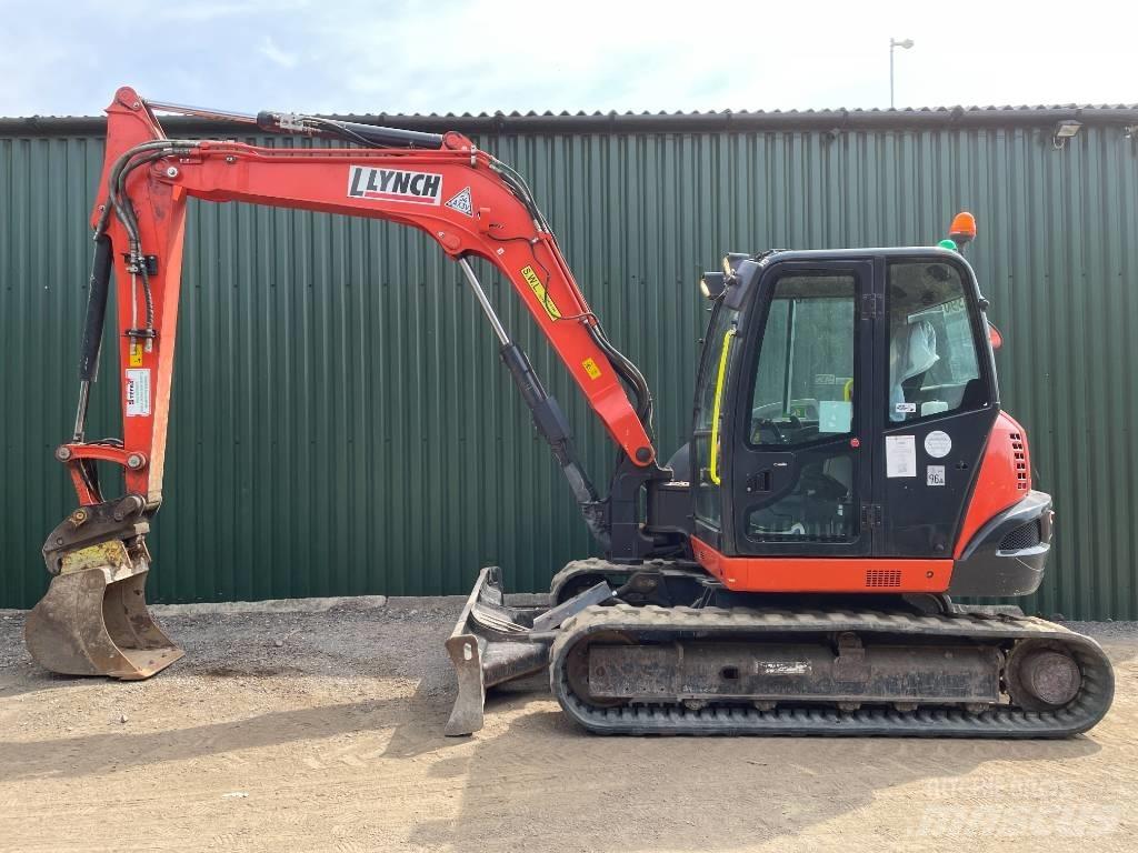 Kubota KX 080-4A2 Väikeekskavaatorid 7t-12t