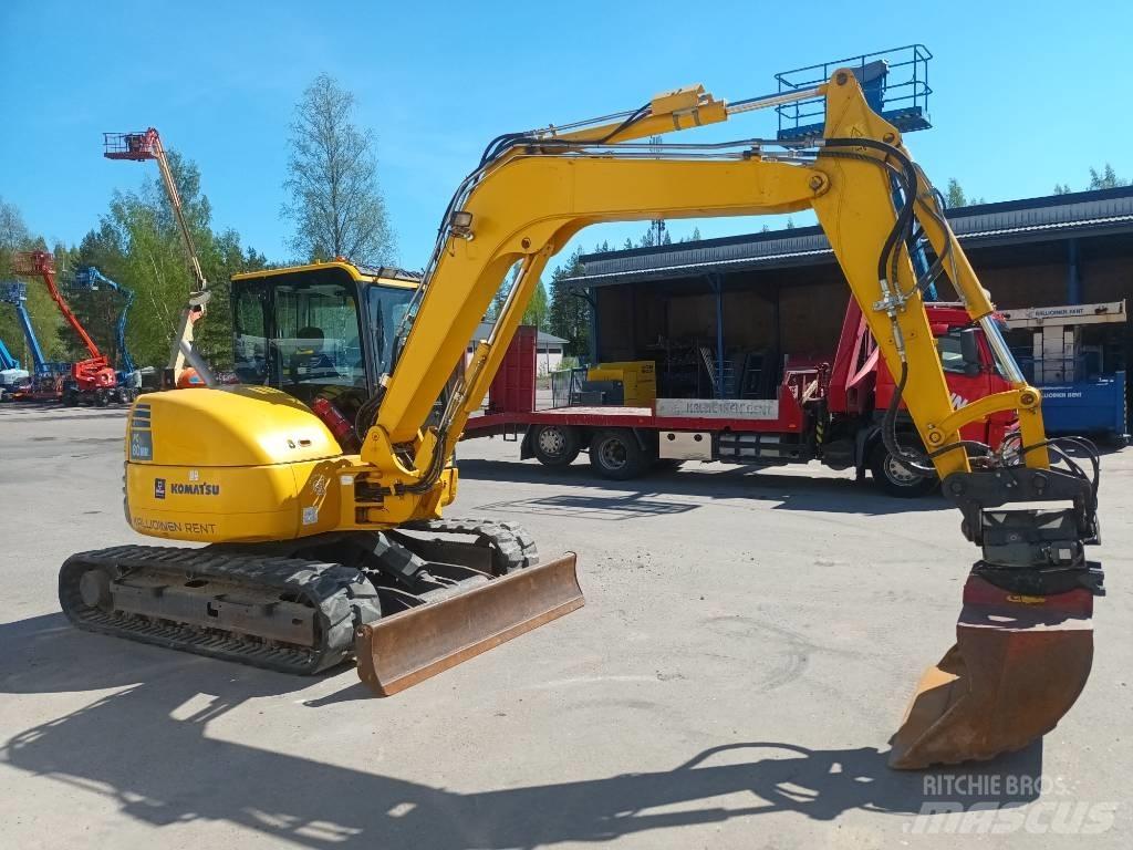 Komatsu PC 80 MR-3 Väikeekskavaatorid 7t-12t