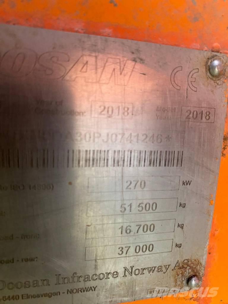 Doosan DA30 Liigendraamiga pinnaseveokid