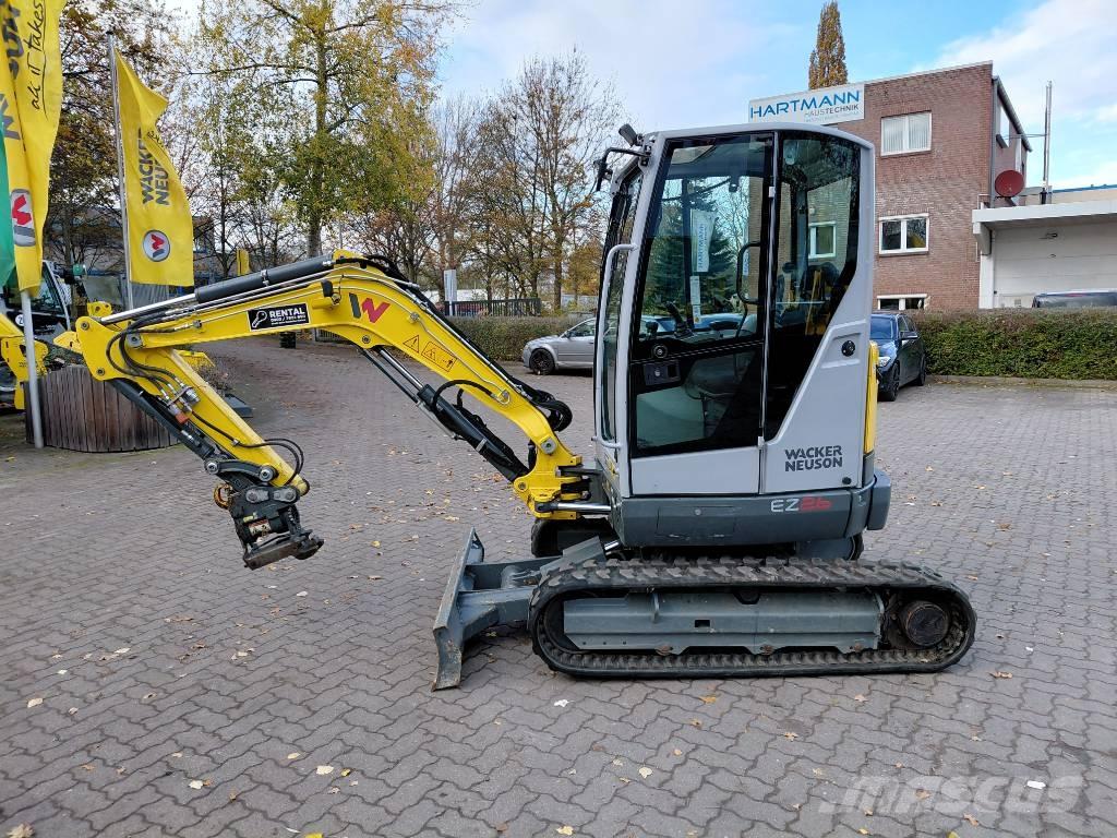 Wacker Neuson EZ26 Roomikekskavaatorid