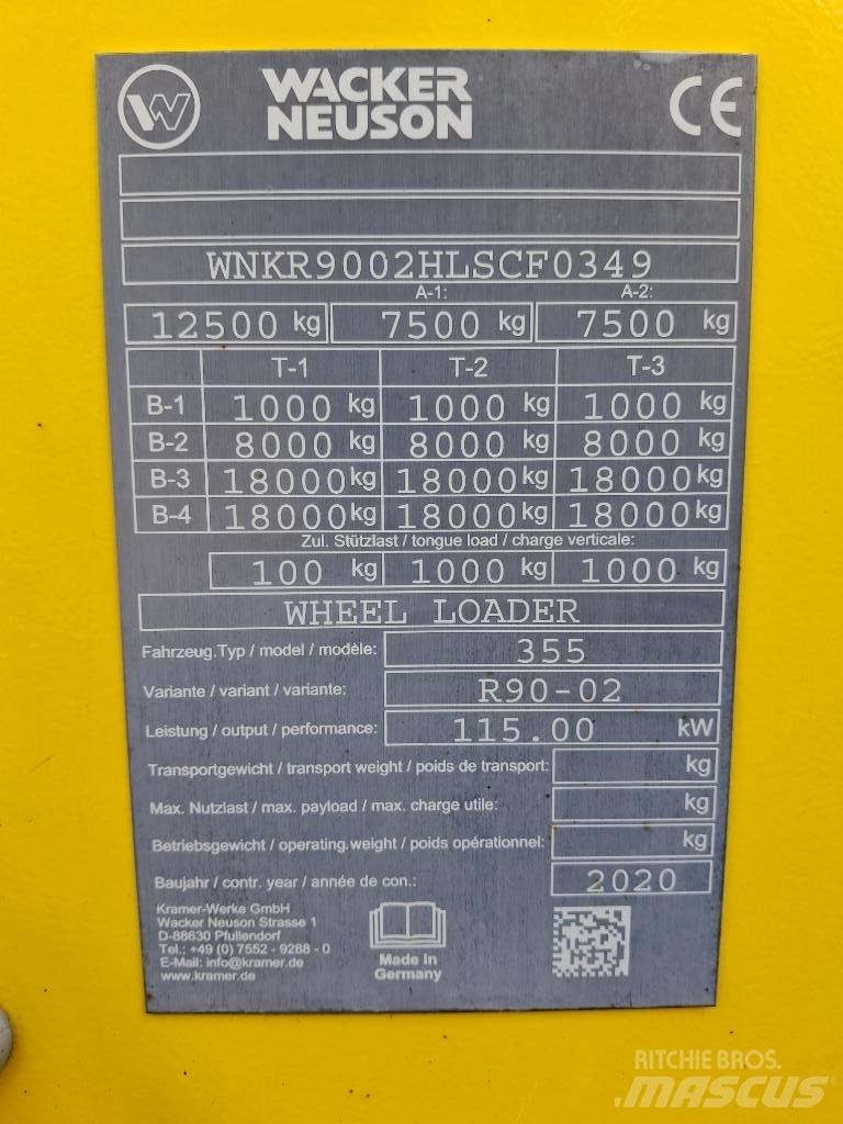 Wacker Neuson WL 95 Rataslaadurid