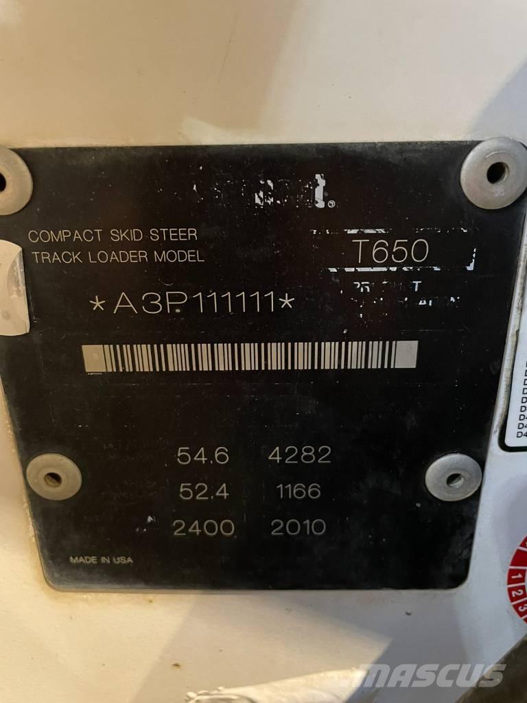 Bobcat T 650 Roomiklaadurid