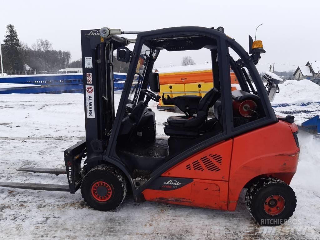 Linde H 25 T Gaasitõstukid