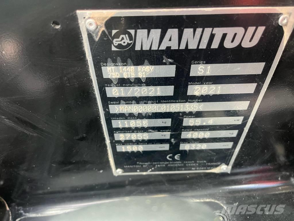 Manitou 1440 Teleskooplaadurid