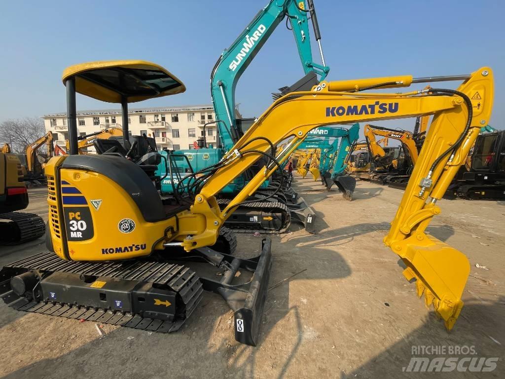 Komatsu PC 30 Roomikekskavaatorid