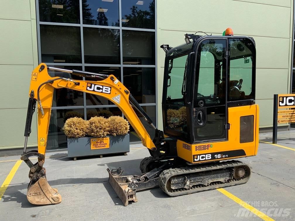 JCB 16 C-1 Miniekskavaatorid < 7 t