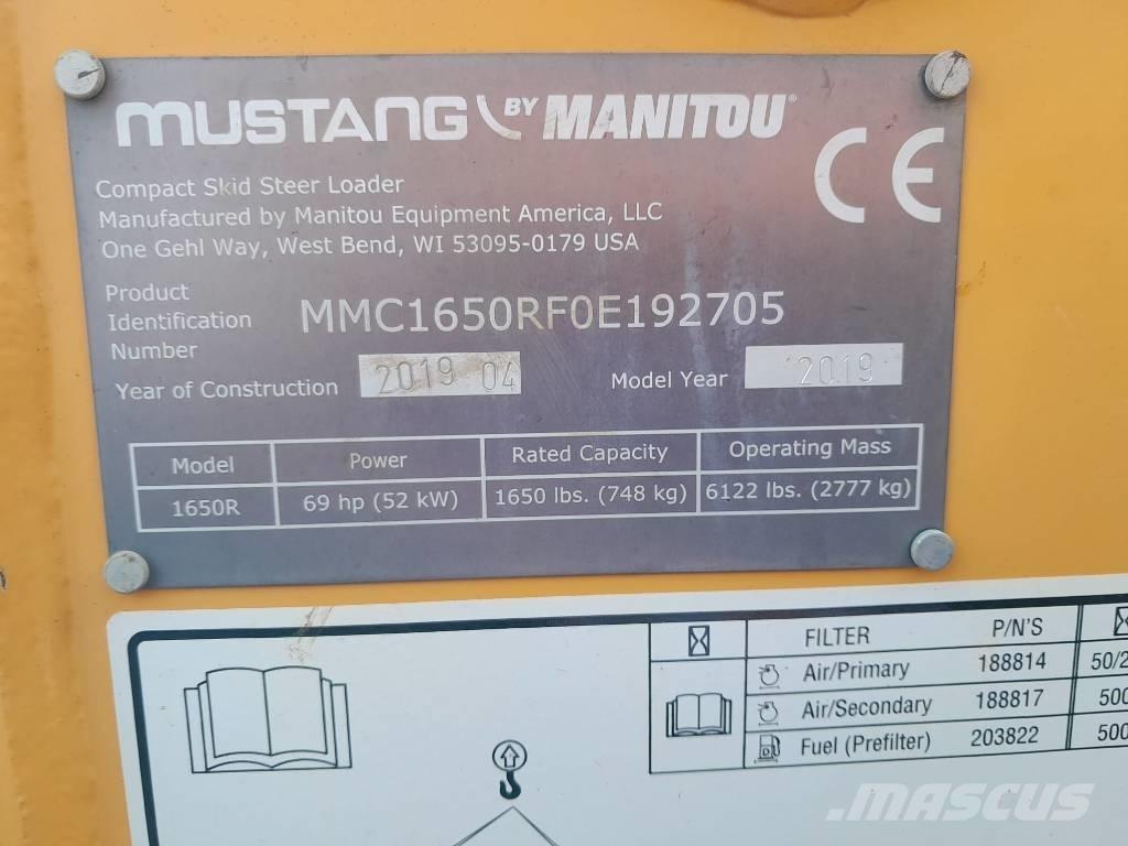 Mustang 1650 R Kompaktlaadurid
