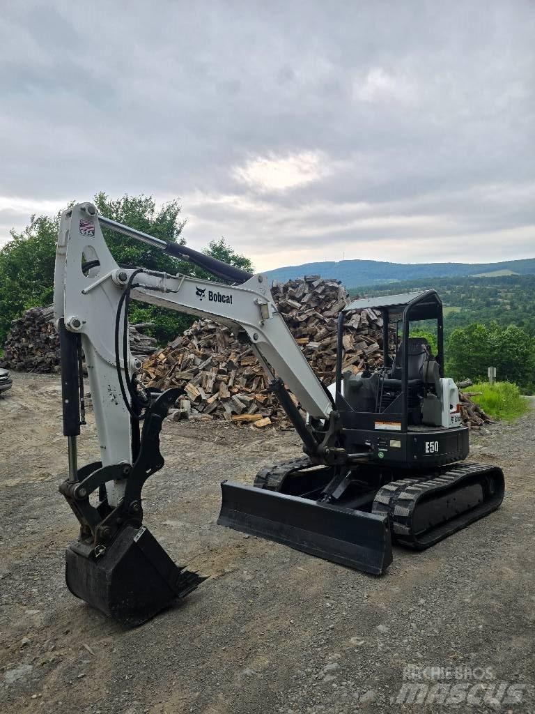 Bobcat E 50 Miniekskavaatorid < 7 t