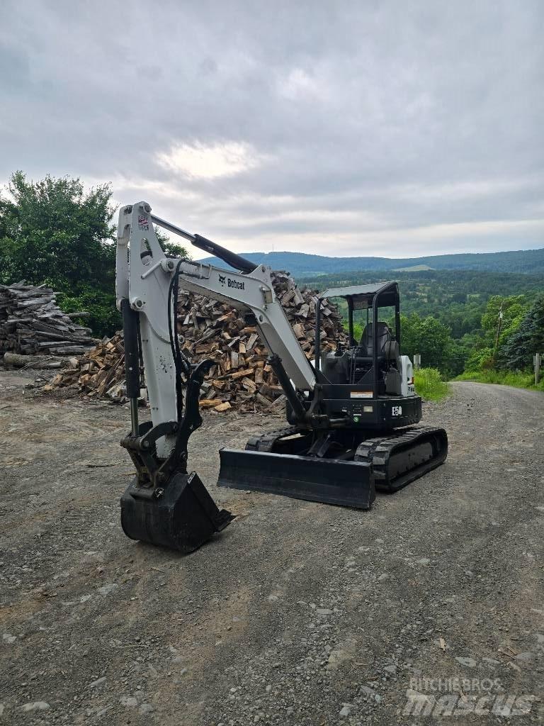 Bobcat E 50 Miniekskavaatorid < 7 t