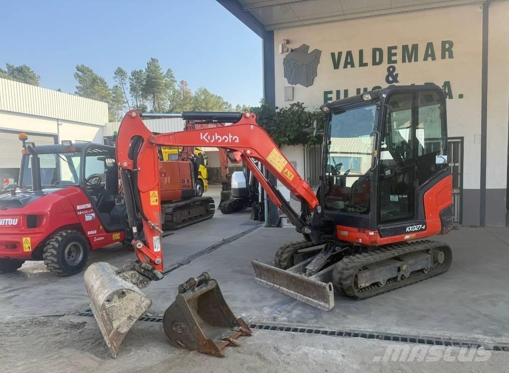 Kubota KX 027-4 Miniekskavaatorid < 7 t