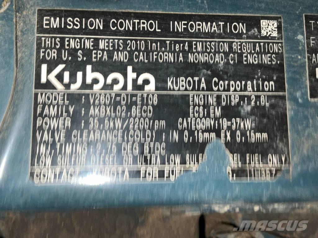 Kubota U 55-4 Miniekskavaatorid < 7 t
