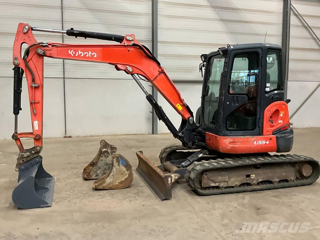 Kubota U 55-4 Miniekskavaatorid < 7 t