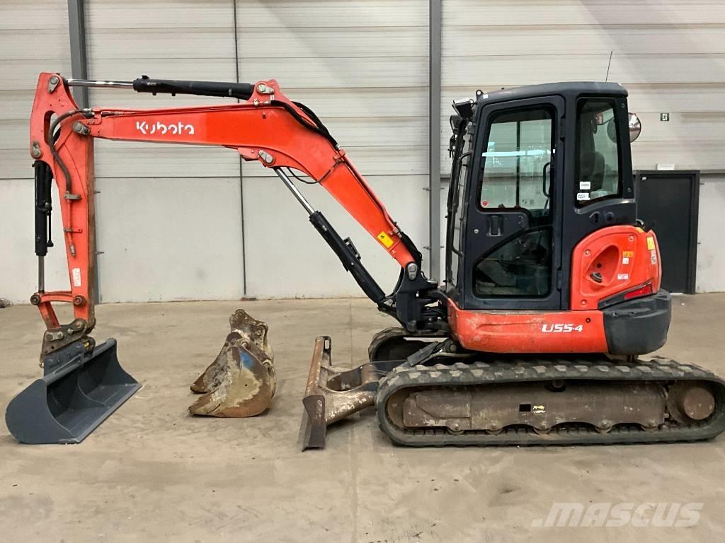 Kubota U 55-4 Miniekskavaatorid < 7 t