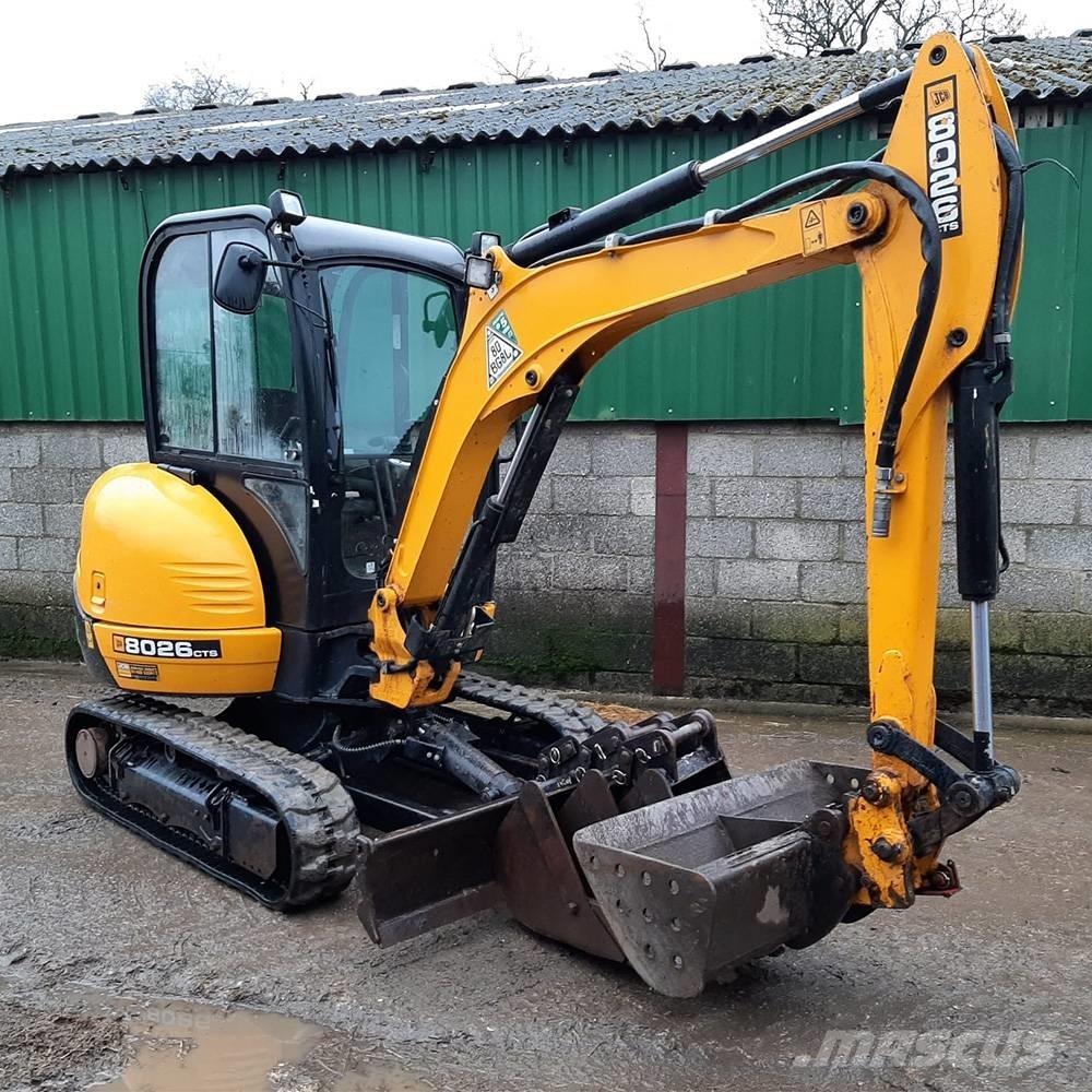 JCB 8026 Miniekskavaatorid < 7 t
