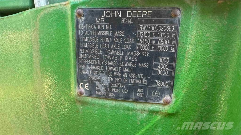John Deere 7730 Traktorid