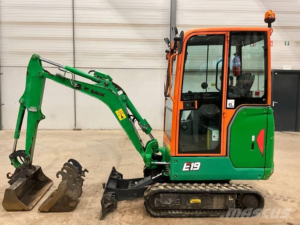 Bobcat E 19 Miniekskavaatorid < 7 t