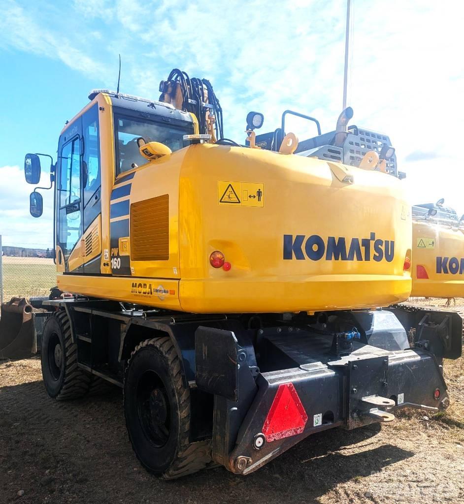 Komatsu PW160-11 Ratasekskavaatorid
