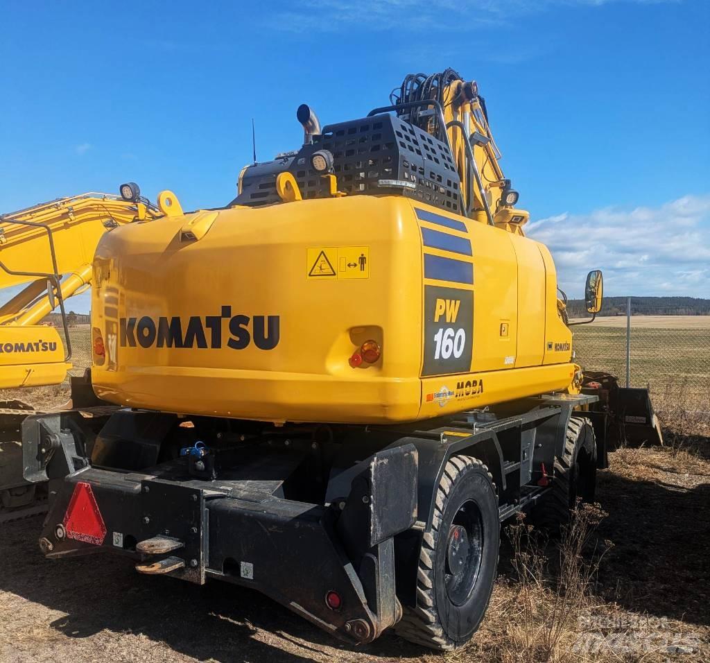 Komatsu PW160-11 Ratasekskavaatorid