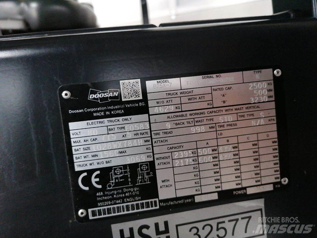 Doosan B25X-7 Elektritõstukid