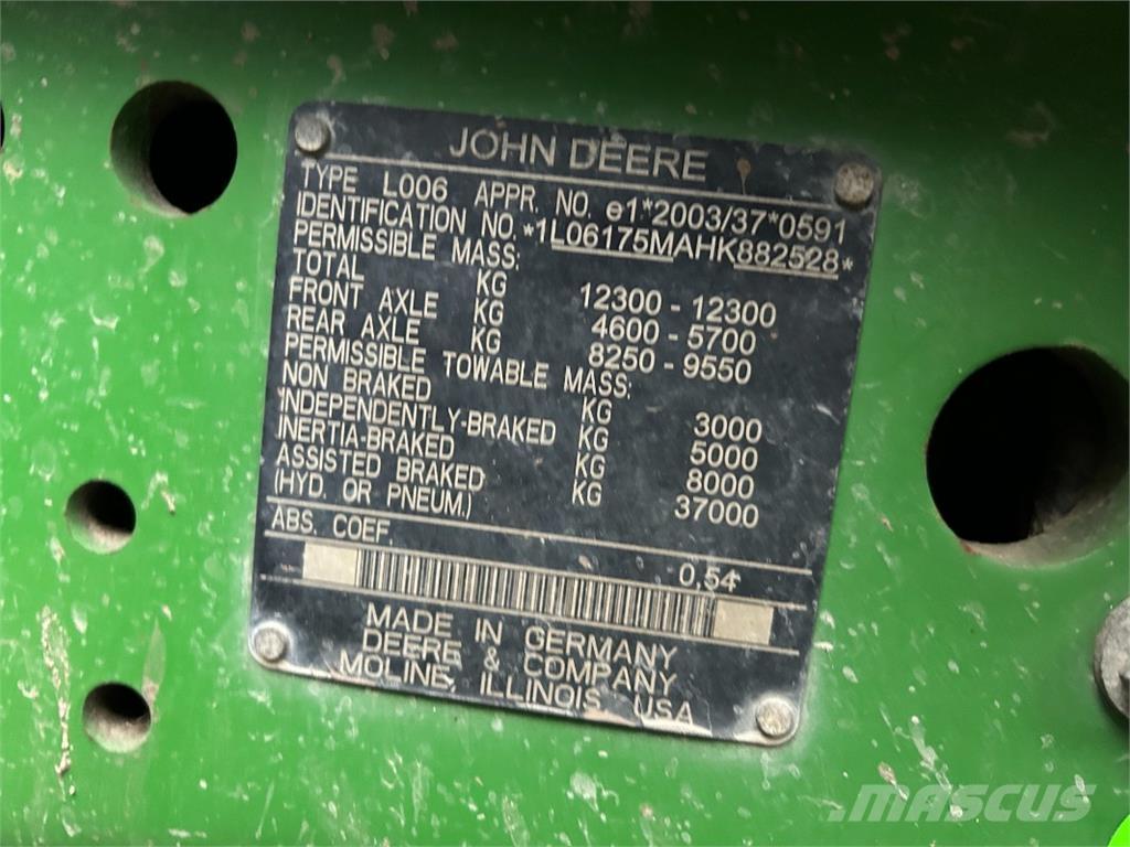 John Deere 6175M Traktorid