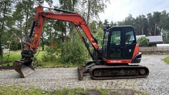 Kubota KX080 – 4a2 Miniekskavaatorid < 7 t