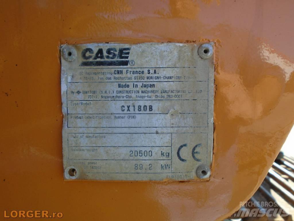 CASE CX 180 B Roomikekskavaatorid