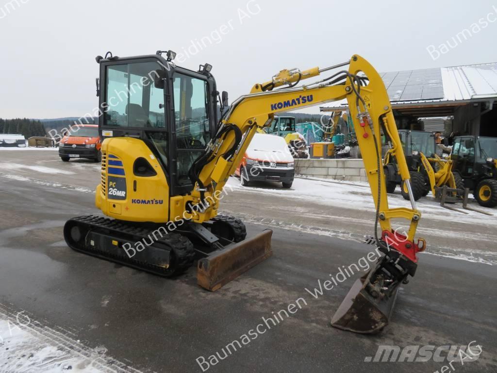 Komatsu PC 26 MR-5 Miniekskavaatorid < 7 t