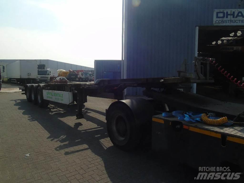 Pacton 3 AXLE Konteinerveo poolhaagised