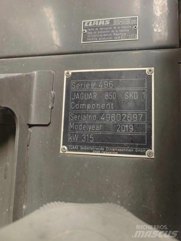 CLAAS Jaguar 850 Silokombainid