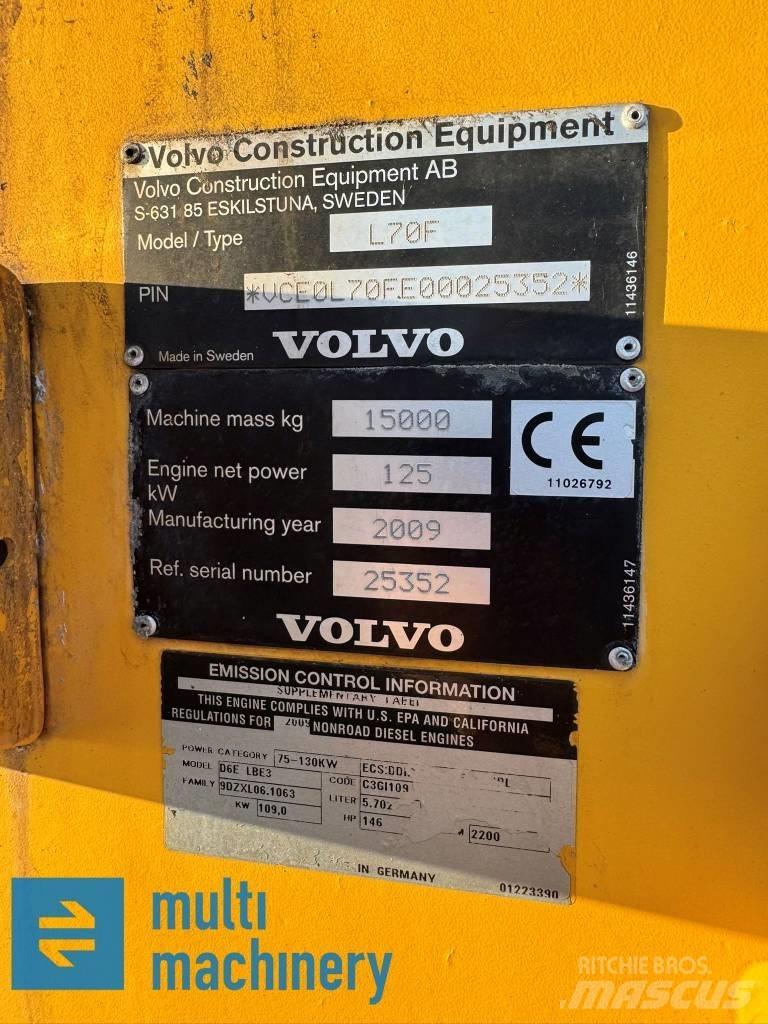 Volvo L 70 F Rataslaadurid