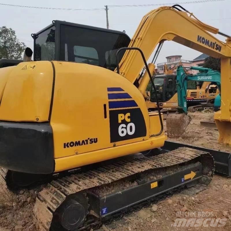 Komatsu PC 60 Roomikekskavaatorid
