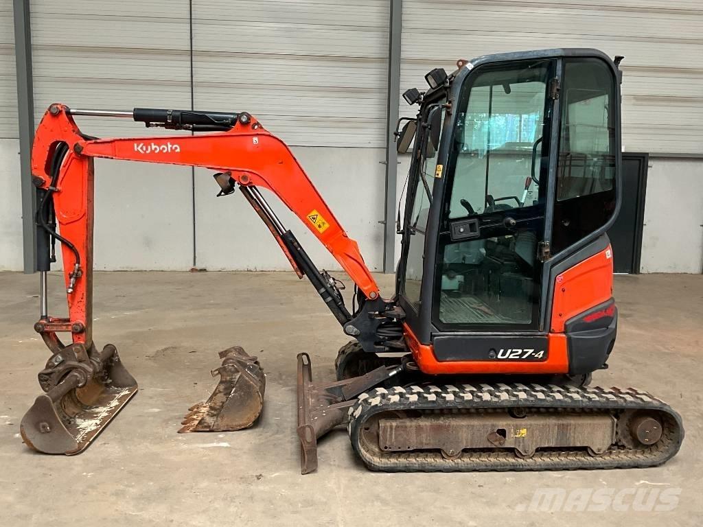 Kubota U 27-4 Miniekskavaatorid < 7 t
