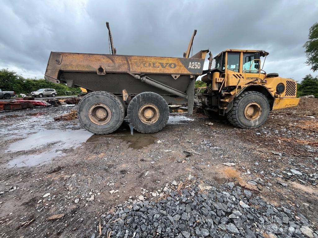 Volvo A 25 D Liigendraamiga pinnaseveokid
