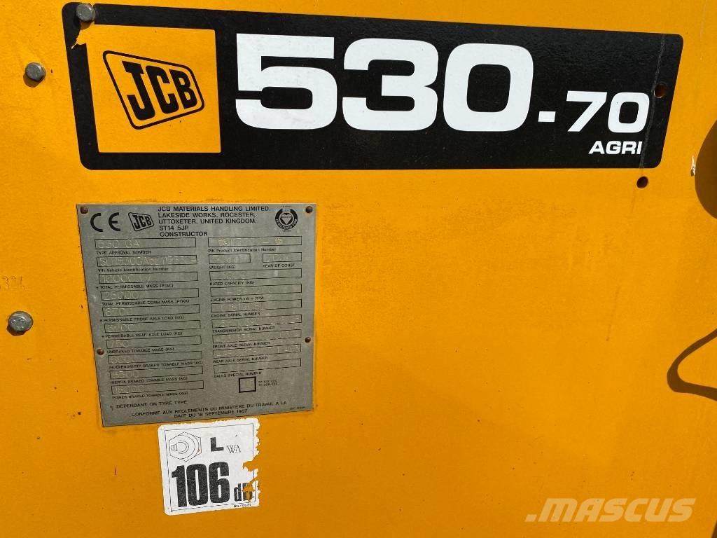 JCB 530-70 Agri Põllumajanduslikud teleskoopkäitlejad