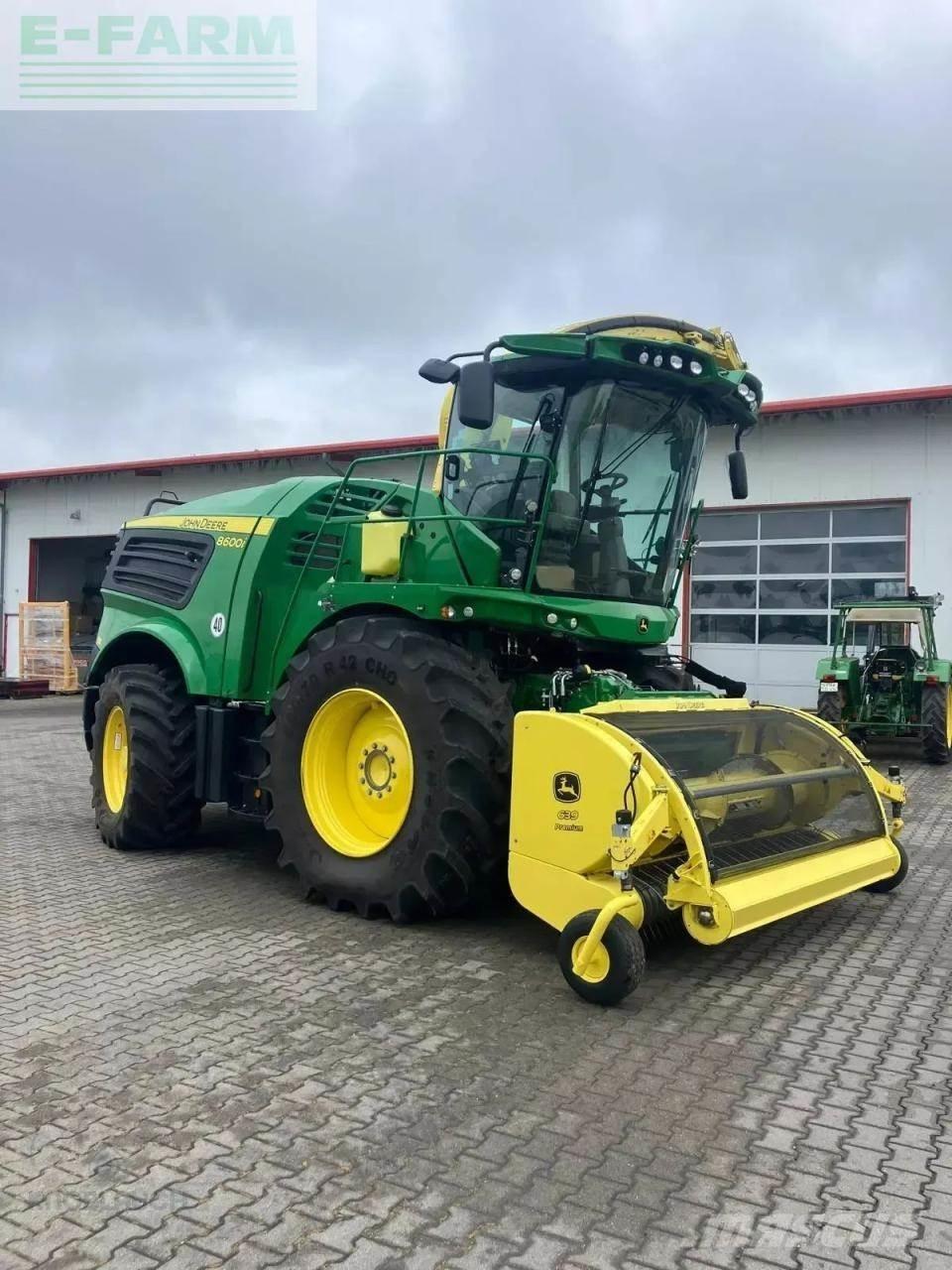 John Deere 8600i Silokombainid