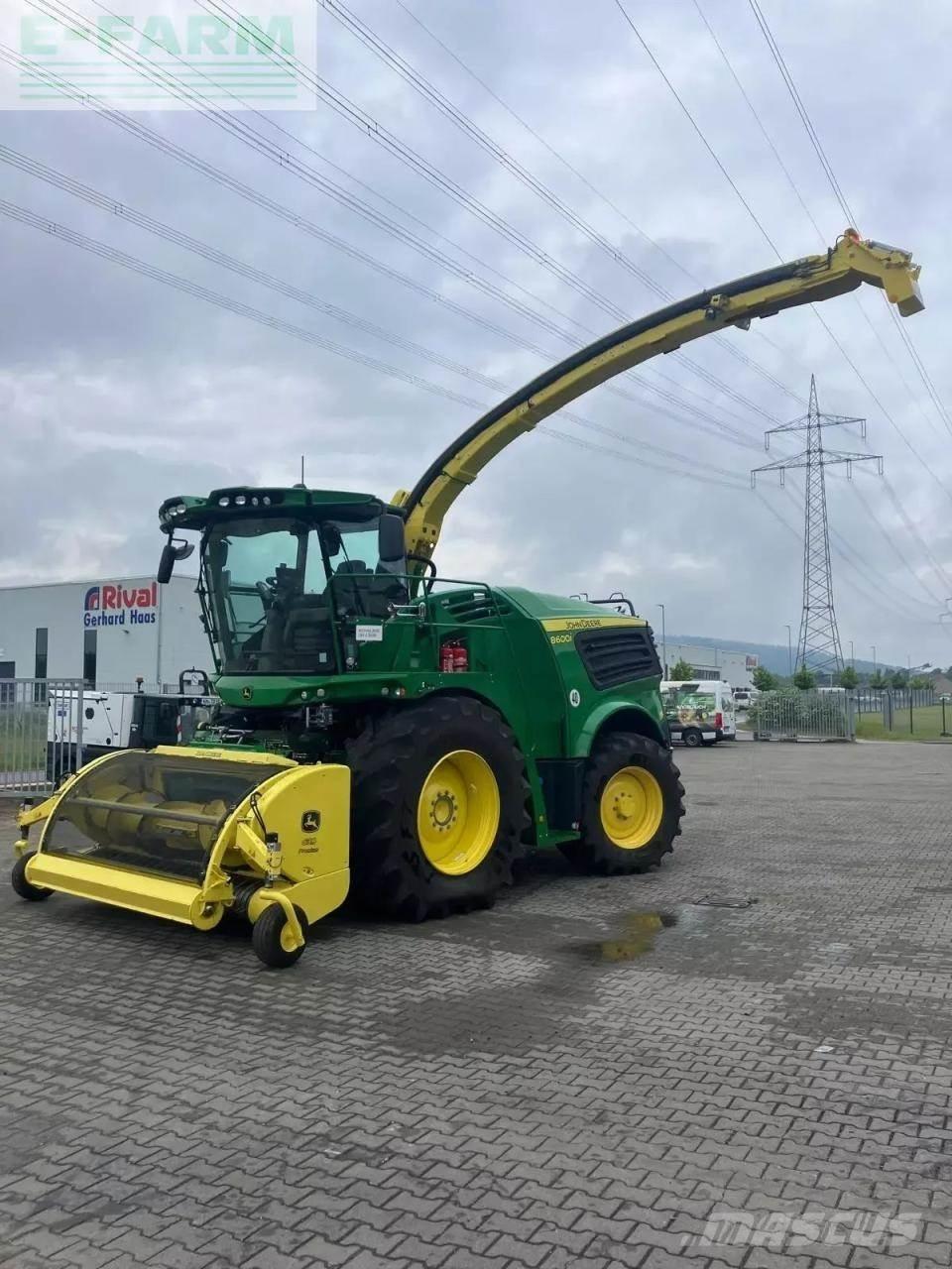 John Deere 8600i Silokombainid