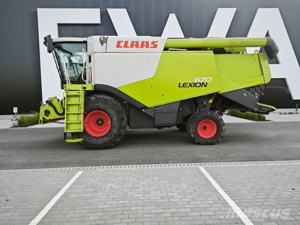 CLAAS Lexion 670 Teraviljakombainid