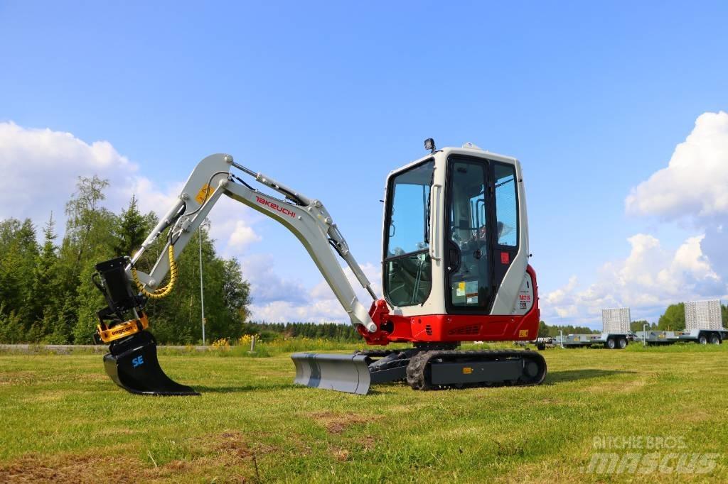 Takeuchi TB216 Miniekskavaatorid < 7 t