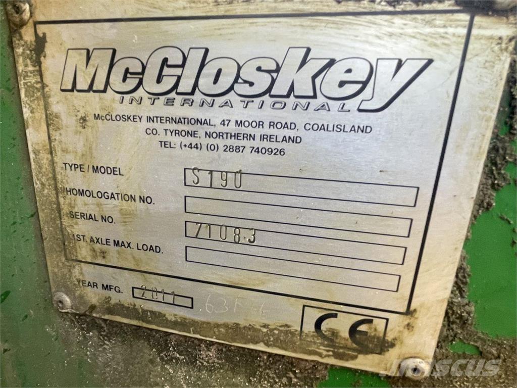 McCloskey S190 Karjääri puurmasinad