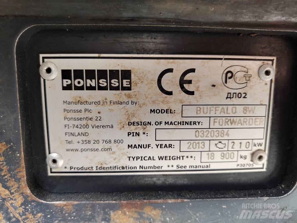 Ponsse Buffalo 8W Forwarderid