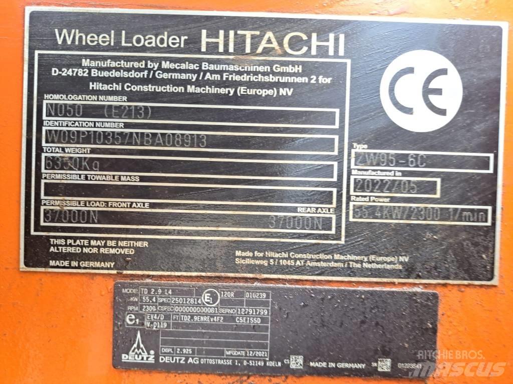 Hitachi ZW 95-6 Rataslaadurid