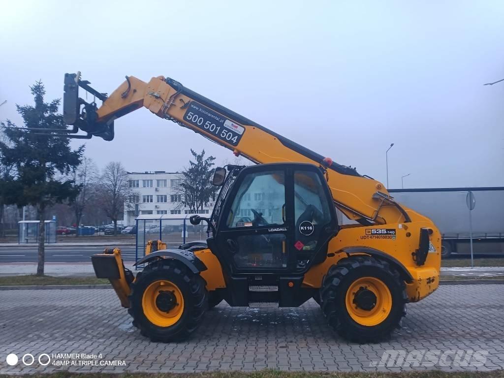 JCB 535-140 Hiviz Teleskooplaadurid